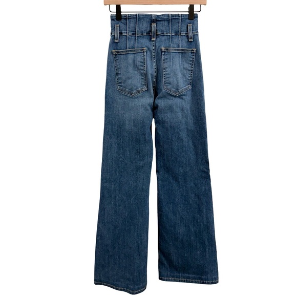 Veronica Beard Dark Blue Flare Jeans - Picture 3 of 11